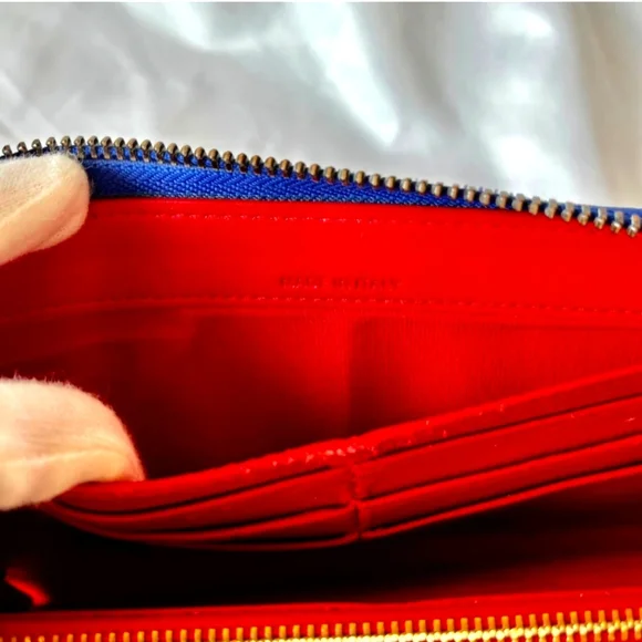 Christian Louboutin Panettone blue spiked long wallet - Picture 16 of 16